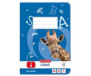 Cahier scolaire x.book, A5, linéature 9