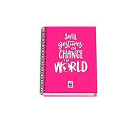 Cahier spirale A5 Couverture rigide 100 feuilles - WWF - World