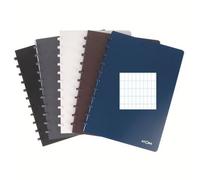 Cahier spirale Atoma Polypropylène Tendance - A5 16,5 x 21cm - quadrillé 4x8 - 144 pages