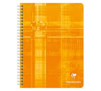 Cahier spirale Clairefontaine Metric 17 x 22 cm - petits carreaux - 100 pages