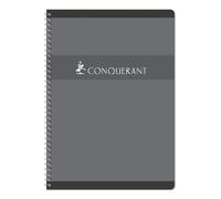 Cahier spirale Conquérant Sept 21 x 29,7 cm grands carreaux 100 pages