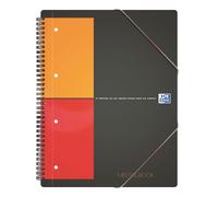 Cahier spirale Oxford International Meetingbook 24 x 32 cm - petits carreaux - 160 pages