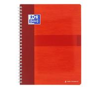 Cahier spirale Oxford Office - 17 x 22 cm - grands carreaux - 100 pages