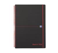 Cahier spirale Oxford Professionnel Black'n A5 14,8 X 21 cm - blanc ligné - 140 pages