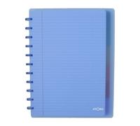 Cahier spirales Atoma A4 24 x 29,7 cm - blanc ligné - 120 pages