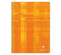 Cahier spirales Clairefontaine Metric - A4+ 24 x 32 cm - petits carreaux - 100 pages