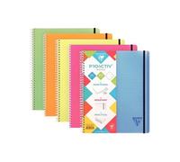 Cahier-trieur Linicolor Fresh 160 pages perforées lignées A4+ - selon disponibilité