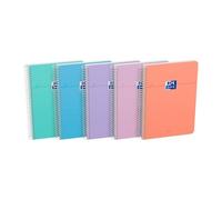 Cahiers spirales Oxford Smart 15,5 x 21,5 cm - Petits carreaux - 160 pages