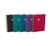 Cahiers spirales Oxford Smart 15,5 x 21 cm - Petits carreaux - 160 pages