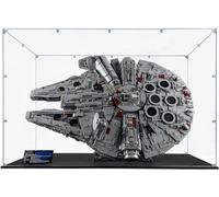 Caikbms Boîte Présentation Acrylique Compatible avec Modèle Lego 75192 Millennium Falcon, Boîte Présentation Transparente Anti Poussière (Vitrine sans Fond) B,3mm