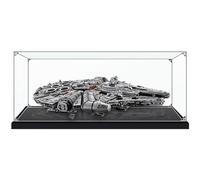 Caikbms Vitrine Acrylique Compatible avec L-Ego 75192 Millennium Falcon, Vitrine Anti-Poussière pour Modèles Dobjets Collection (Vitrine Uniquement) A,2mm