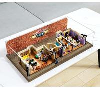 Caikbms Vitrine Acrylique Compatible avec Le-go Friends Apartments 10292, Vitrine Acrylique Anti-Poussière (Modèle Non Inclus) A,3mm