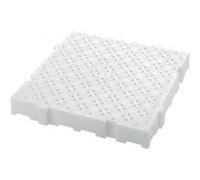 Caillebotis Blanc Clipsables Anti-Dérapant H 22 mm G