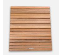 Caillebotis De Douche Bois, Tapis De Spa De Luxe, Tapis De Bain Tapis Antidérapant pour Sol De Salle De Bain,60x90cm
