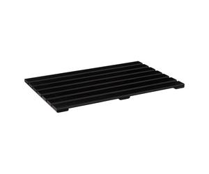 Caillebotis de salle de bains L.53 x l.35.5 cm 5Five gamme Natureo coloris noir