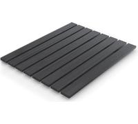 Caillebotis en Bois Composite Gris pour Cabine carrée - Dimensions 80 x 76 x 3.2 cm