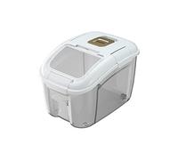 CAIONPLE 5KG Cuisine Conteneur Seau Anti-Insectes éTanche à L'Humidité BoîTe à Riz Grain Scellé Pot Stockage à Domicile Pet Chien Nourriture Magasin BoîTe-A