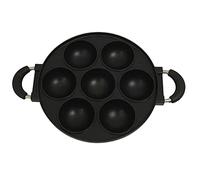 CAIONPLE 7 Trous Cuisson Moule à Gâteau en Fonte Omelette Casserole AntiadhéSive Marmite DéJeuner Oeuf Cuiseur Gâteau Moule Cuisine Ustensiles De Cuisine