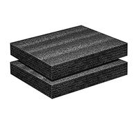 CAIONPLE Lot de 2 feuilles de mousse de polyéthylène - 40,6 x 30,5 x 5,1 cm - Rembourrage en mousse épaisse - Pour travaux manuels