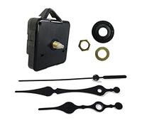 CAIONPLE MéCanisme de Mouvement D'Horloge Murale Bricolage à Quartz Silencieux Kit de Remplacement de PièCes de RéParation sans Tic-, Mouvement à Quartz D'Horloge