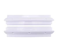 CAIONPLE Support de spoiler de panneau solaire ABS résistant aux UV - Long support solaire latéral - 460 mm - Pour caravane/toit de camping-car/camping-car - B
