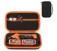CAIOVSE Étui de rangement compatible avec le détecteur de disjoncteur Klein ET310, organisateur pour kit d'outils de réparation de prise Klein 80041 et testeur de prise RT250 GFCI, boîte rigide