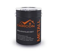CAIRCON Peinture métal antirouille MAT - Extrême résistance extérieur pour fer, acier - Gris anthracite 2,5L