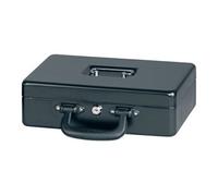 MAUL Caisse à monnaie avec trieur de pièces, acier peint, insert de comptage, verrouillable, noir