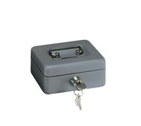 Arregui Caisse à monnaie Elegant C9006 - Acier, serrure à clé, fente, 12,5 cm - Gris Graphite