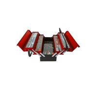 Caisse à outil Kraft Müller KM-85PCS ROUGE NOIR en métal ultra résistante 85 outils Chrome Vanadium, Tournevis, Pince