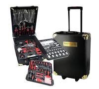 Caisse à outil Kraft Müller KM-VALISE-326PCS, valise avec Clés à molette, pinces, cliquets, Torx, Tournevis, Chrome vanadium