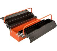 Bahco 1497MBF550 Boîte à outils vide métal noir/orange