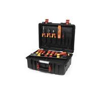 Caisse à outils Basic Set L pour électricien (18 outils) - WIHA 45530
