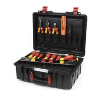 Caisse à outils Basic Set L electric 18 pièces - WIHA - 45530