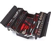 Caisse à outils Caisse à outils remplie 85 pces Boîte à outils Set d'outils