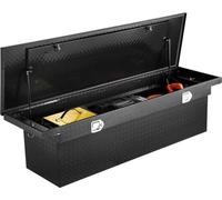 Caisse à outils Crossover en aluminium pour plateau de camion - 1851x502x380mm Caisse de rangement pour camion