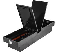 Caisse à outils Crossover pour plateau de camion - aluminium 1771x507x331mm - caisse à outils pour camion avec grand espace de rangement