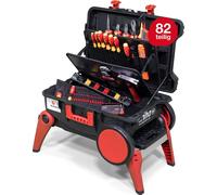 Caisse à outils électricien XXL (80 outils) sur roues - WIHA - 45734