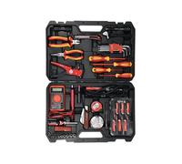 Caisse à outils électricien Yato YT-39009 68 pièces noir
