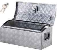 Caisse à outils en aluminium 762x330.2x330.2mm pour plateaux de pick-up - Boîte de rangement robuste pour accessoires de véhicules