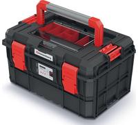 Caisse à outils Kistenberg X BLOCK ALU LOG 30 avec 2 brancards et séparateurs