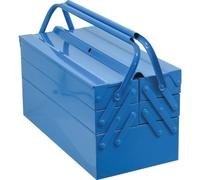 Caisse à outils métallique 5 compartiments 430x200x205mm STILKER - 15731