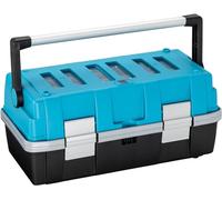 Caisse à outils plastique HAZET 190L-2 I vide I 26,4 x 22,8 x 47,4 cm I caisse à outils robuste pour les artisans et les visseurs amateurs'.