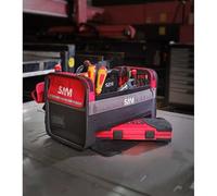 Caisse à outils textile à fermeture zippée et scratch - 39 litres SAM OUTILLAGE