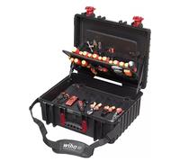 Caisse à outils XL pour électricien (81 outils) - WIHA 40523