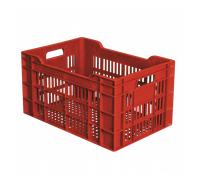 Caisse ajourée 550 x 360 x 290 mm 45 L - brique