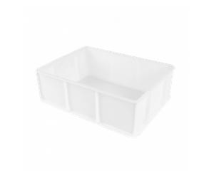 Caisse Alimentaire Pleine 400x300x130 - 12L - blanc