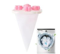 Caisse claire anti-peluches pour linge - Boule en pour flotter | Mousse de qualité supérieure, collecteur de cheveux réutilisable pour vêtements, accessoires de bassin de nettoyage innovants