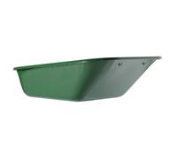 Caisse de brouette peinte jaune 160 L - 6 trous