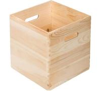 Cube En Pin Massif Bois Clair TU